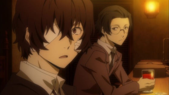 Osamu Dazai and Ango Sakaguchi in Bungo Stray Dogs