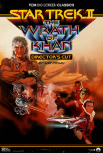 Star Trek II: The Wrath of Khan Director's Cut Movie Poster. 