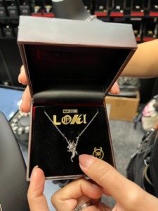 Alligator Loki necklace from RockLove nycc