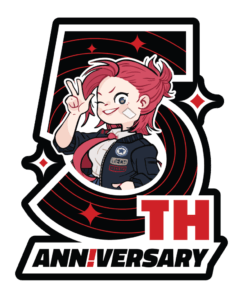 AnimeNYC 5th anniversary logo