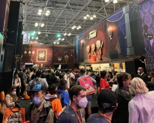 Loungefly's booth at NYCC