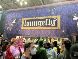 Loungefly's booth at NYCC