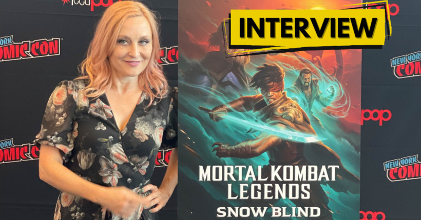 Courtenay Taylor at NYCC “Mortal Kombat Legends: Snow Blind”