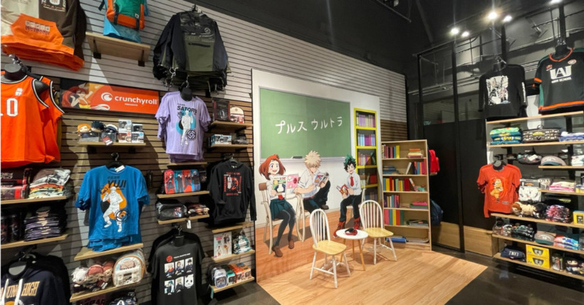 BoxLunch and Crunchyroll collaborate to bring in-store experiences