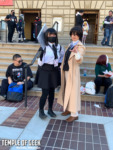 Anime Pasadena cosplay, Yosano and Dazai cosplayers