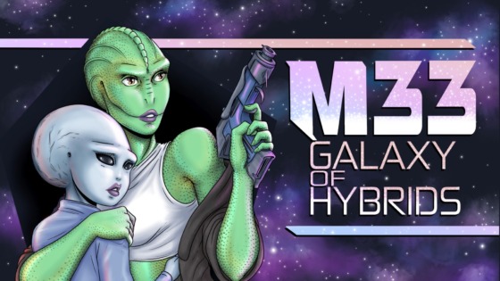 M33 Galaxy of Hybrids comic book cover