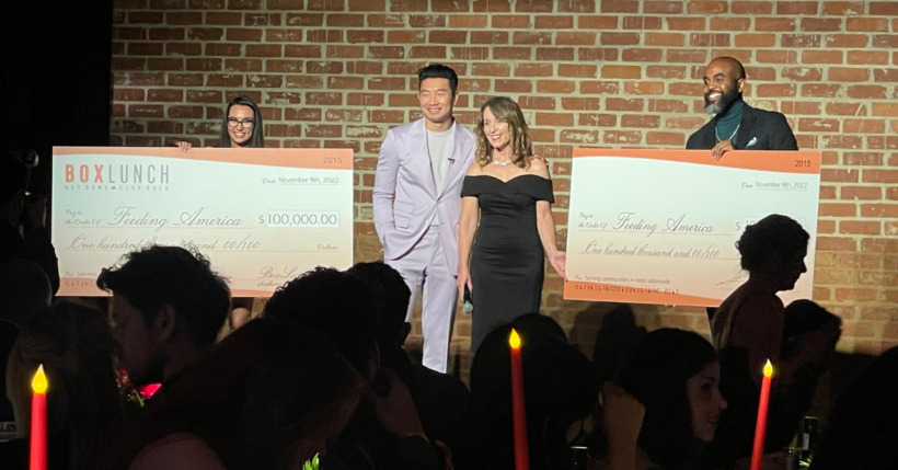 Simu Liu gives incredible $100k donation to Feeding America