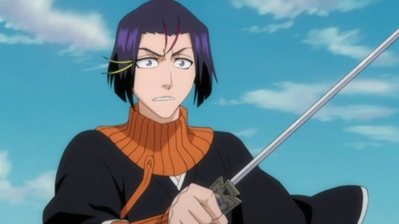 Yumichika from BLEACH voiced by Brian Beacock