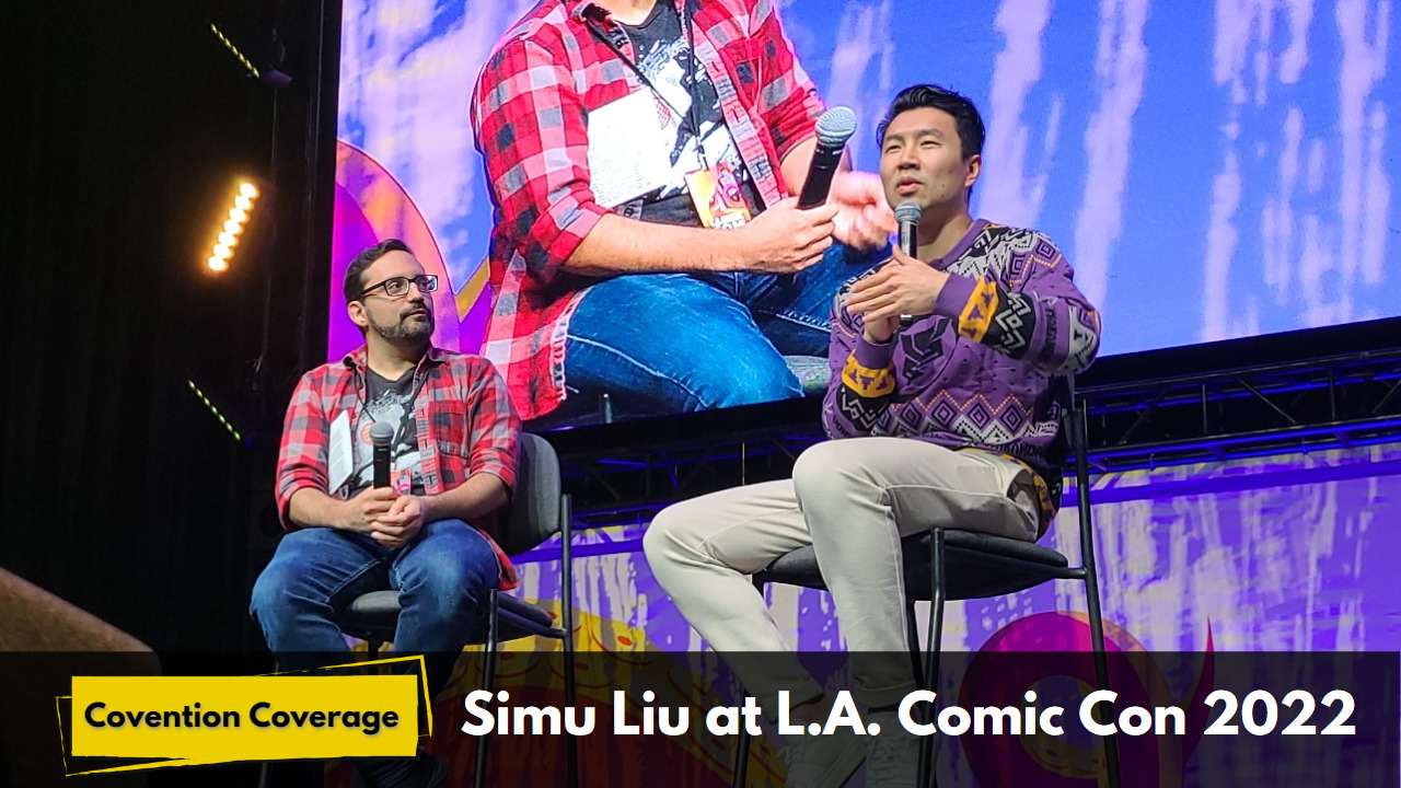 Simu Liu at Los Angeles Comic Con