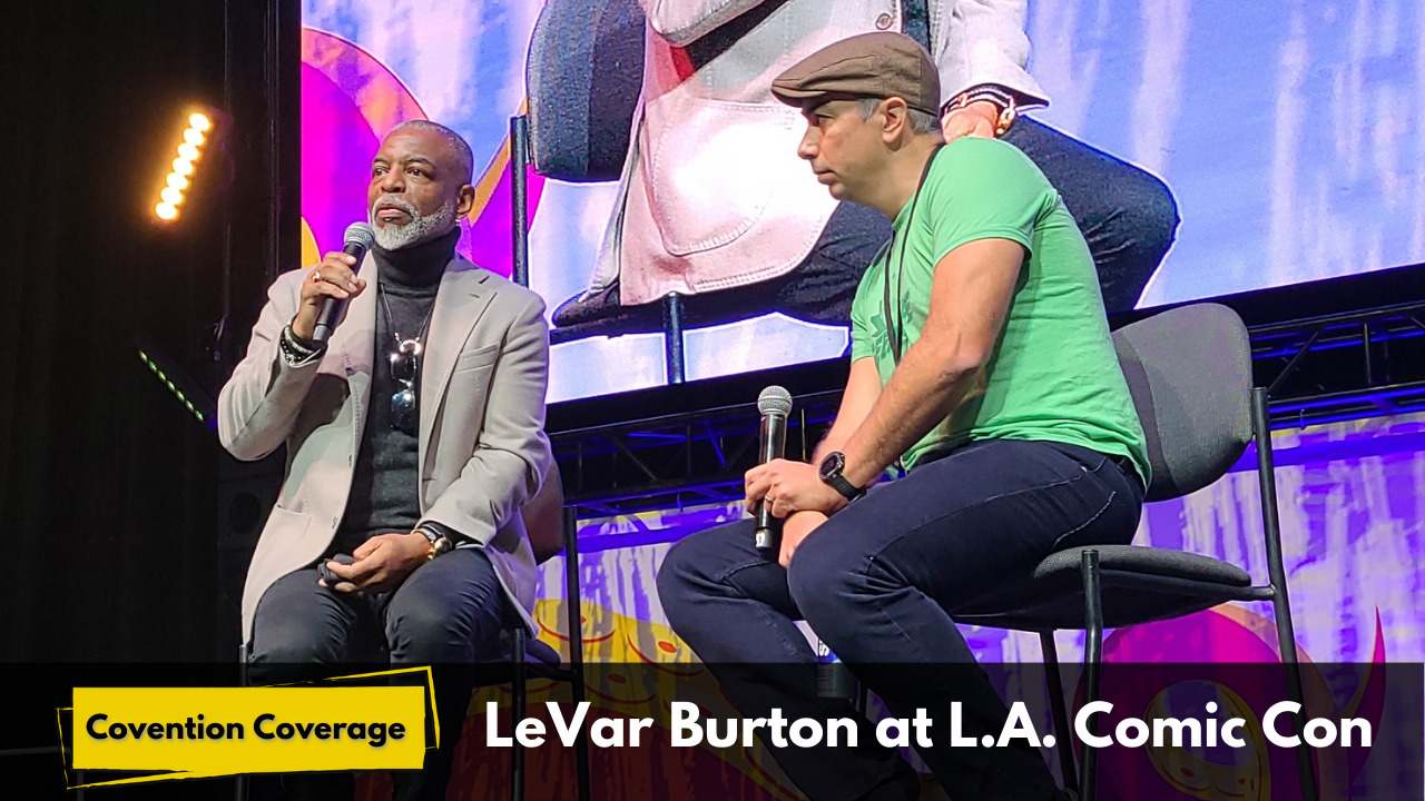  LeVar Burton at Los Angeles Comic Con