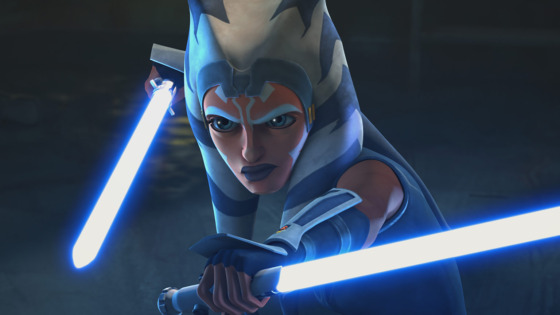 Lauren Mary Kim stunt work, photo of Ahsoka Tano