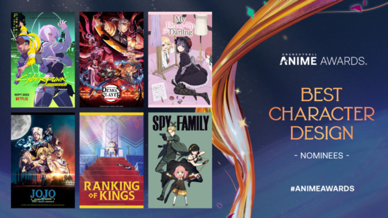 2023 anime awards best character design nominees