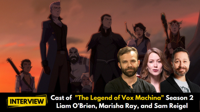 Interview with the cast of “The Legend of Vox Machina” Season 2