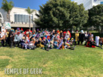 My Hero Academia group cosplayers at Anime Los Angeles.