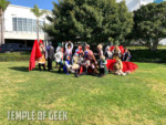 My Hero Academia group cosplayers at Anime Los Angeles.