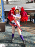 My Hero Academia cosplayer at Anime Los Angeles