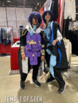 Amajiki and Vanitas cosplayers at Anime Los Angeles