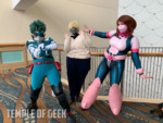 My Hero Academia group cosplayers at Anime Los Angeles.