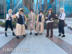 Bungo Stray Dogs group cosplay at Anime Los Angeles.