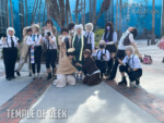 Bungo Stray Dogs group cosplay at Anime Los Angeles.