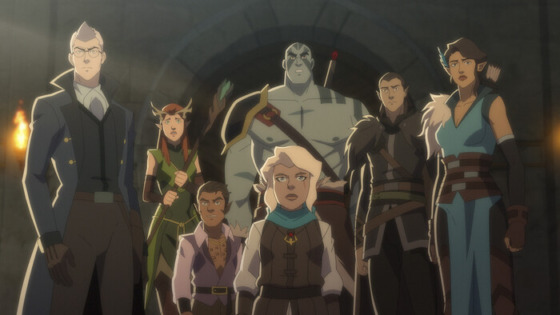 Group shot of Vox Machina