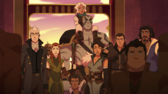 A group image of Vox Machina