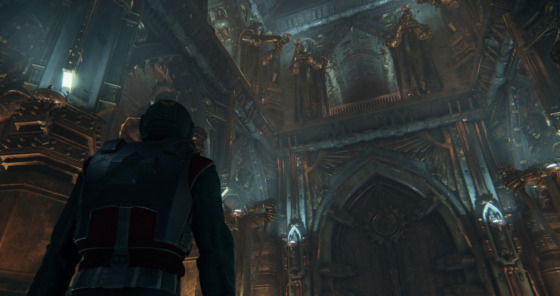 Warhammer's Gothic architecture is perfectly brought to life in Darktide