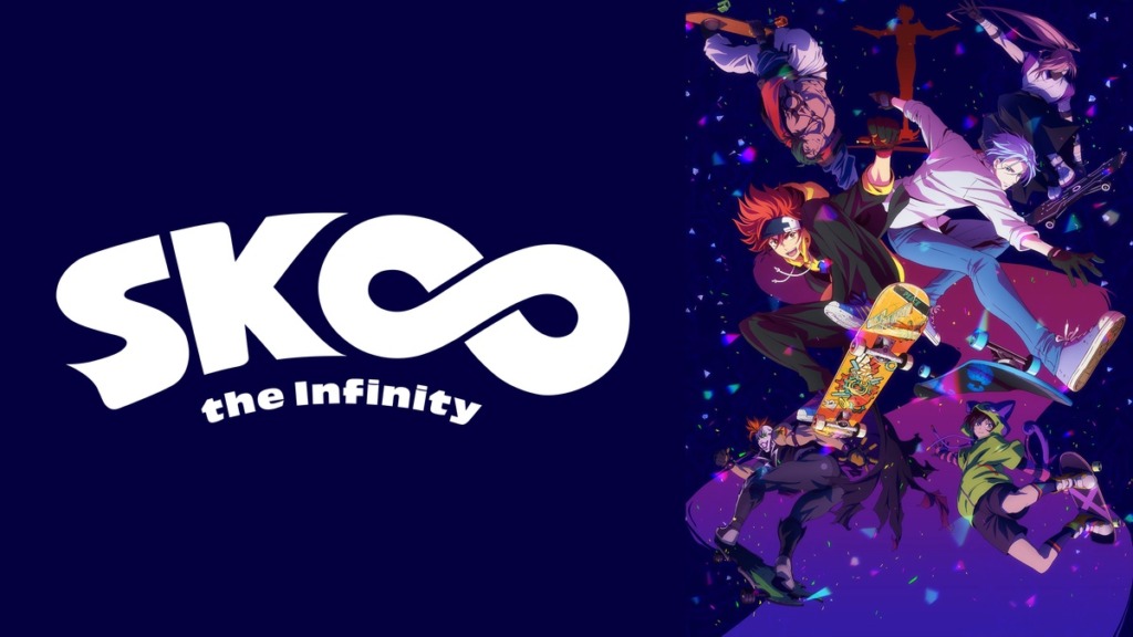 sk8 the infinity english cast interview - poster from the promotion