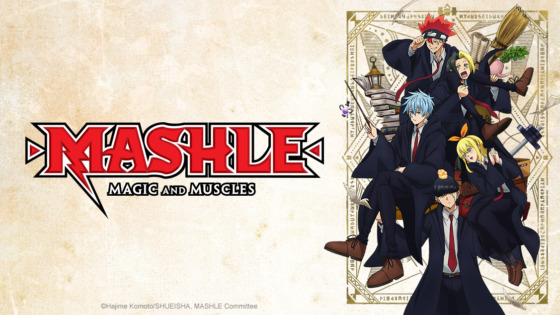 mashle magic and muscles official poster