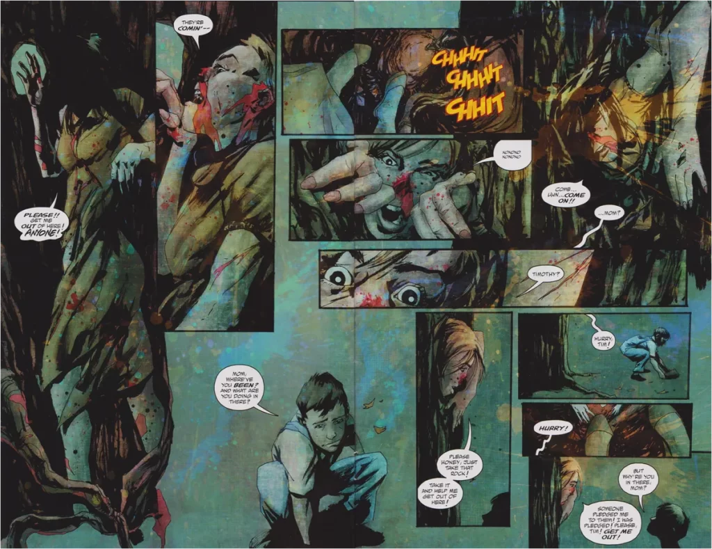 Panel from Wytches #1, image from Image Comics. 