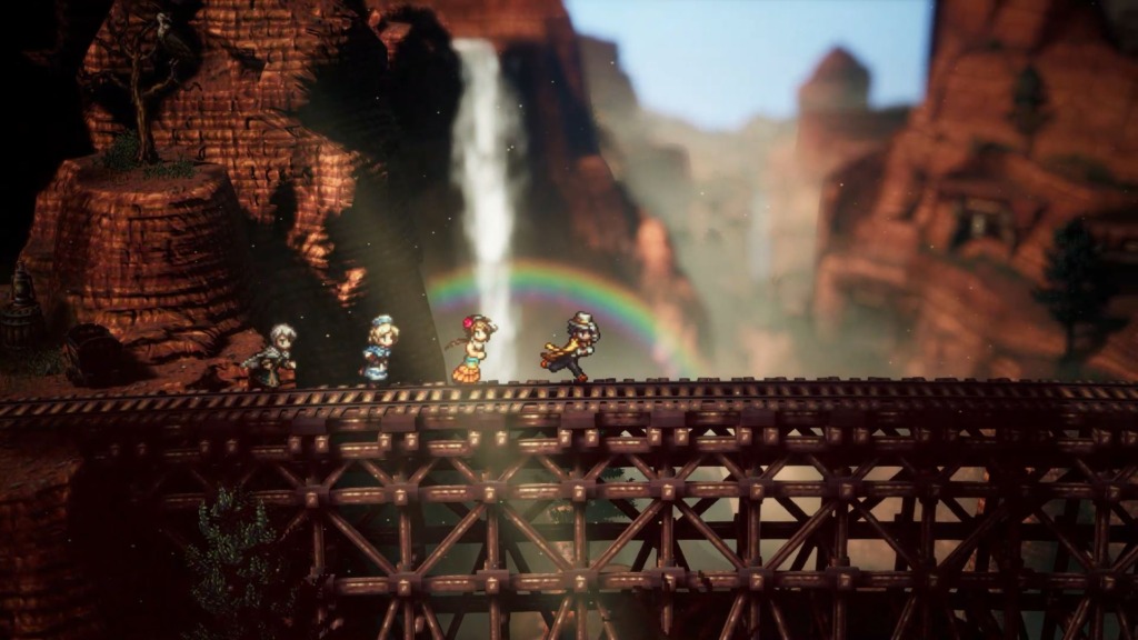 Octopath Traveler II screenshot. 