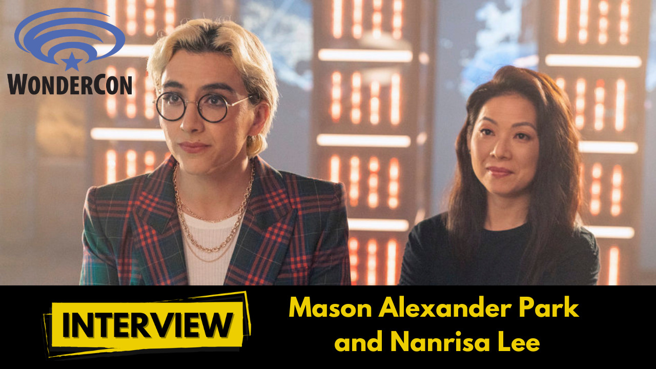 Quantum Leap's Mason Alexander Park and Nanrisa Lee at WonderCon 2023