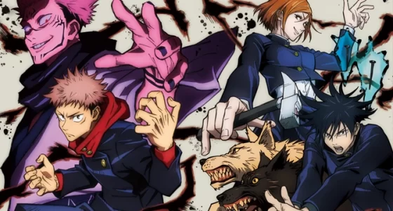 Characters from the anime Jujutsu Kaisen