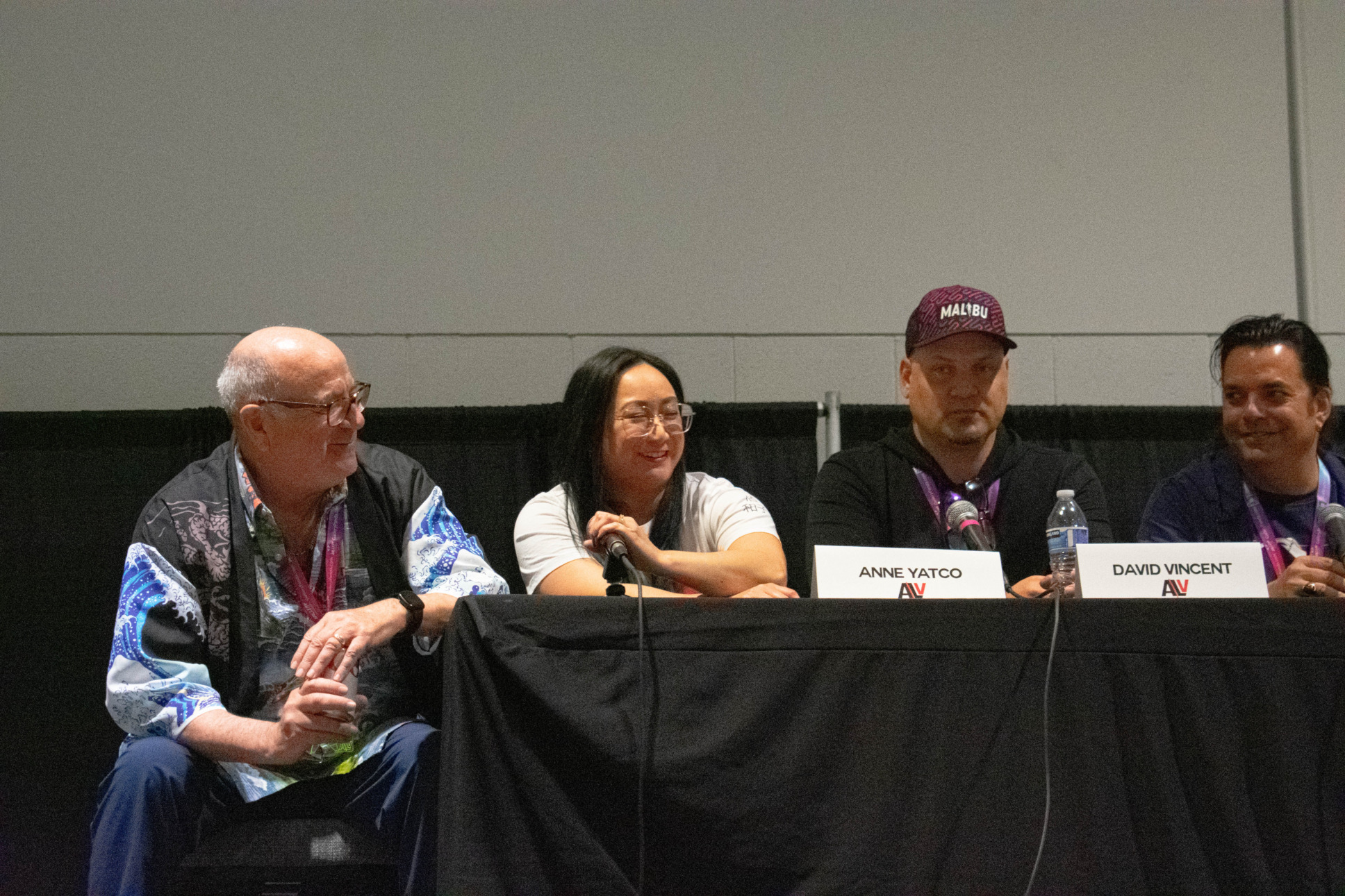 Anne Yatco talks about Nobara Kugisaki on the Jujutsu Kaisen panel at Anime Las Vegas