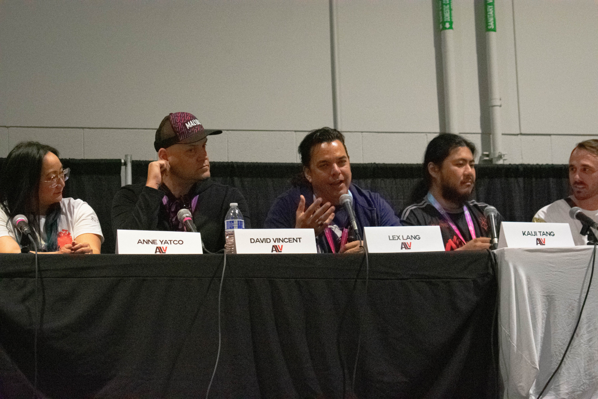 Lex Lang talks about Suguru Geto on the Jujutsu Kaisen panel at Anime Las Vegas