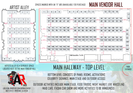 anime riverside 2023 floor plan