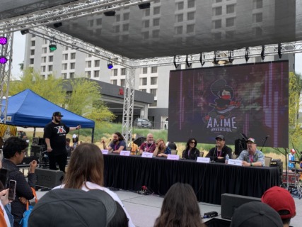 hunter x hunter panel at anime riverside