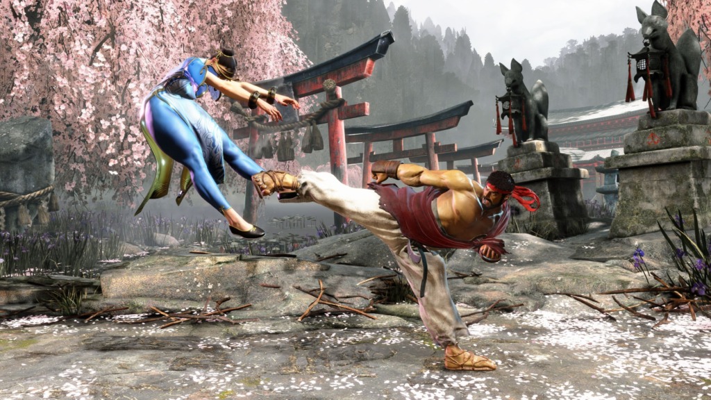 Ryu and Chun-Li. Image courtesy of Capcom.