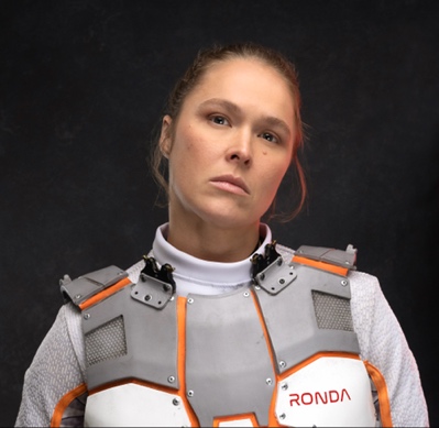 Professional Wrestler and UFC champion, Olympic Medalist and Actress Ronda Rousey