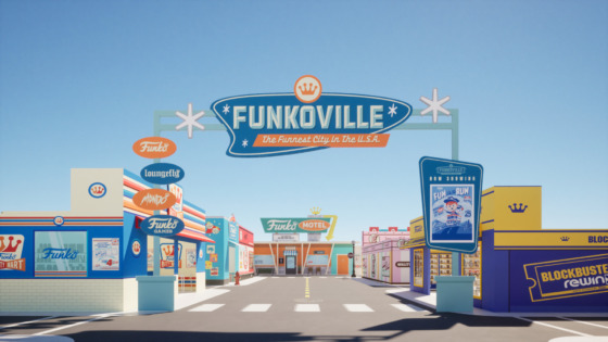 Funkoville image for the funko at san diego comic con