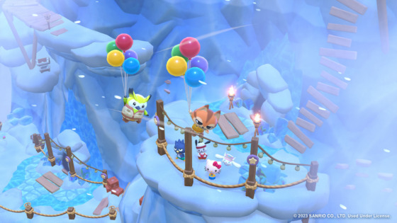 Sanrio and Sunblink's Hello Kitty Island Adventure Icy Peak