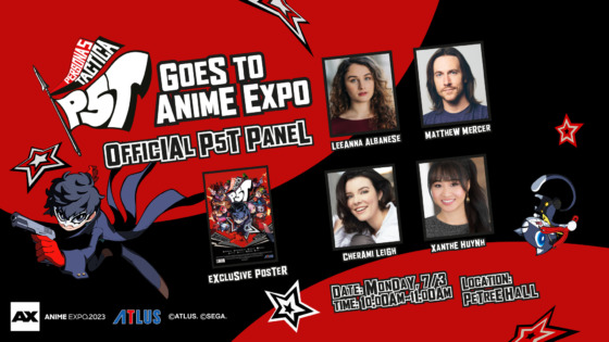 persona 5 panels at anime expo