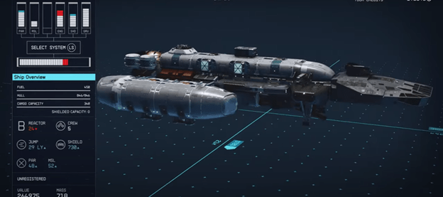 Ship customization. Image courtesy of Bethesda. 