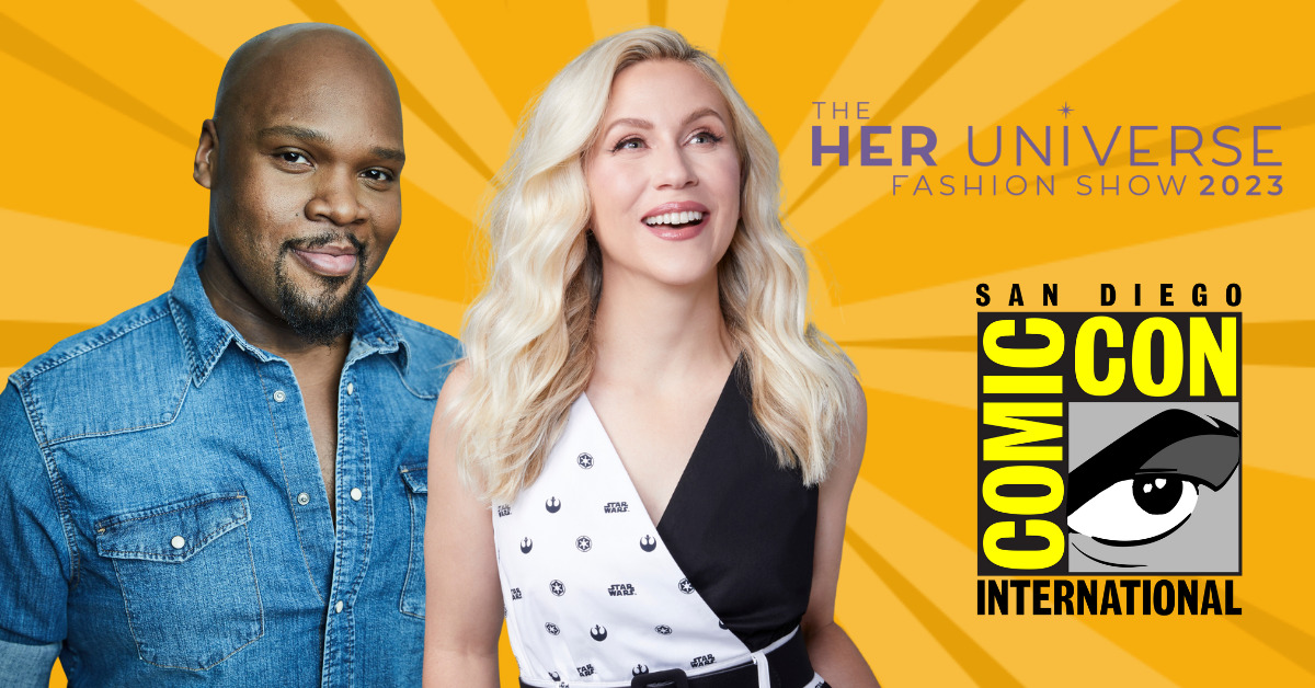 Ashley Eckstein, Michael James Scott host Her Universe Fashion Show 2023