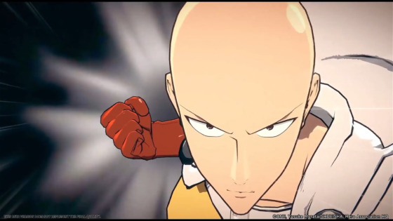 one punch man world screenshot of saitama