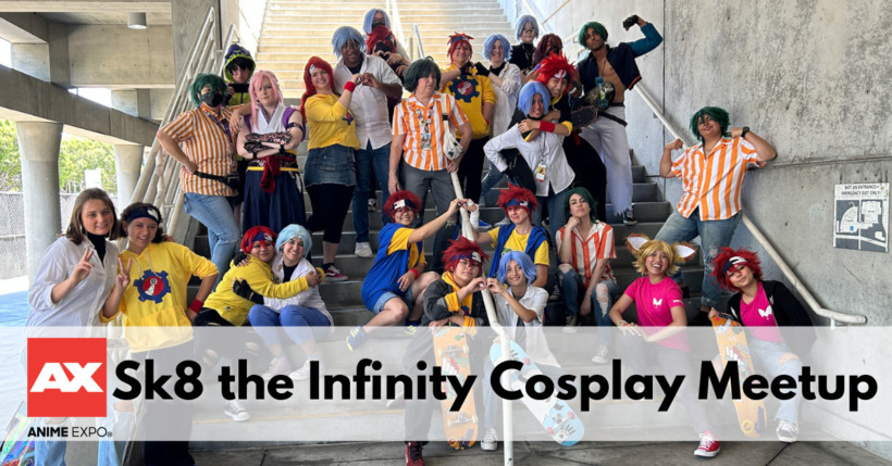 Anime Expo Cosplay | Sk8 the Infinity Cosplay Meetup