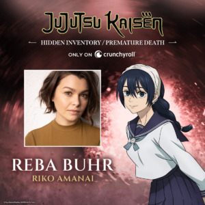 Reba Buhr announcement for jujutsu kaisen season 2 english cast