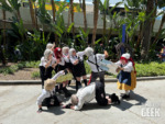 Bungo Stray Dogs cosplay meetup at Anime Expo