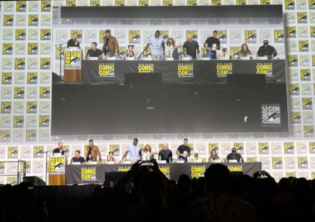 ghosts of ruin producers and cast at san diego comic-con