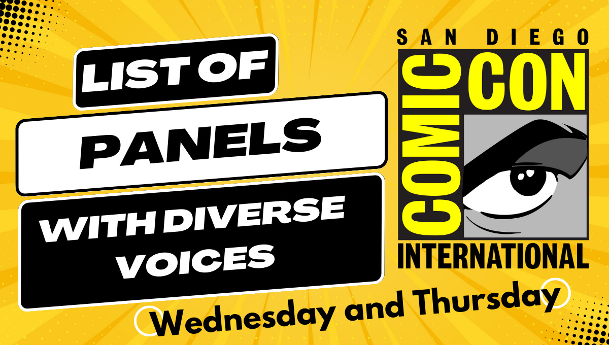 List of Panels Featuring Diverse Voices – Thursday at San Diego Comic-Con 2023